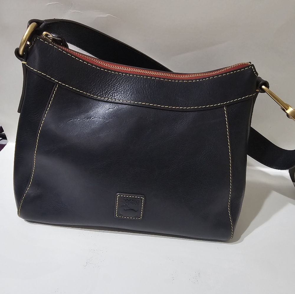 Navy Blue Florentine Large Cassidy Hobo